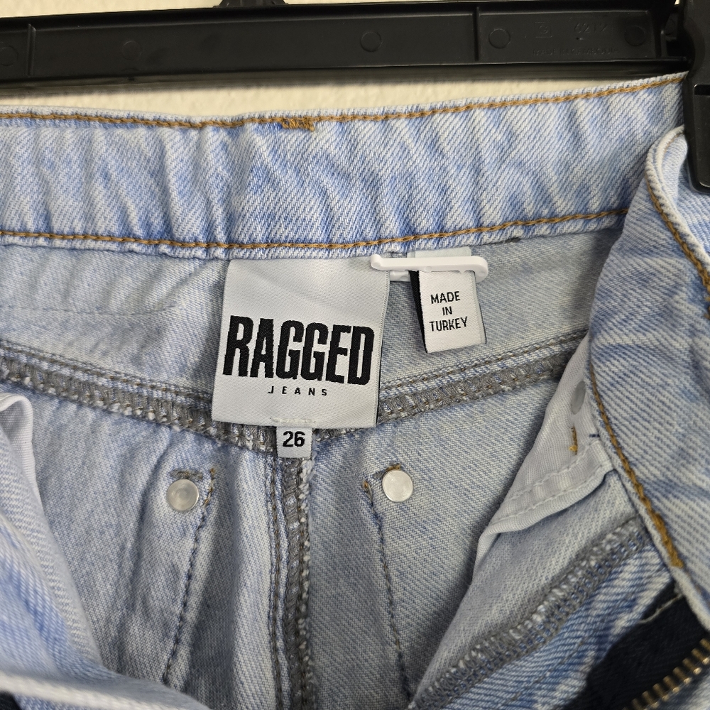 The Ragged Priest High Rise Patchwork Jeans - Picture 6 of 7